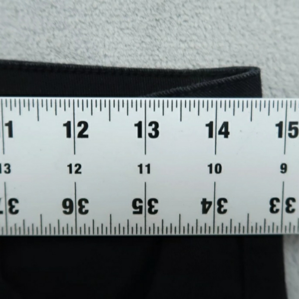 Women's Black Jeans By Blue Desire, Midrise Sz 9, 29x26 - Picture 10 of 14